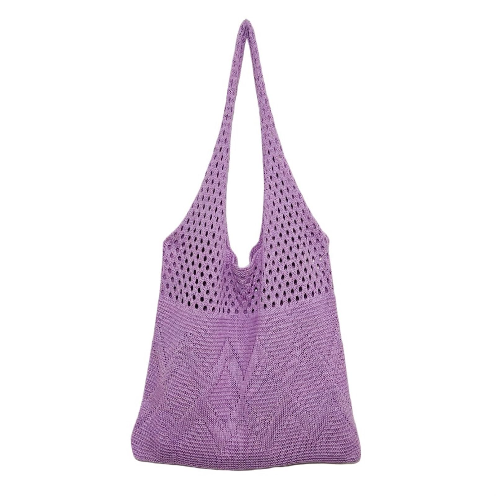 EBZFASO Polyester Crochet Shoulder Bag
