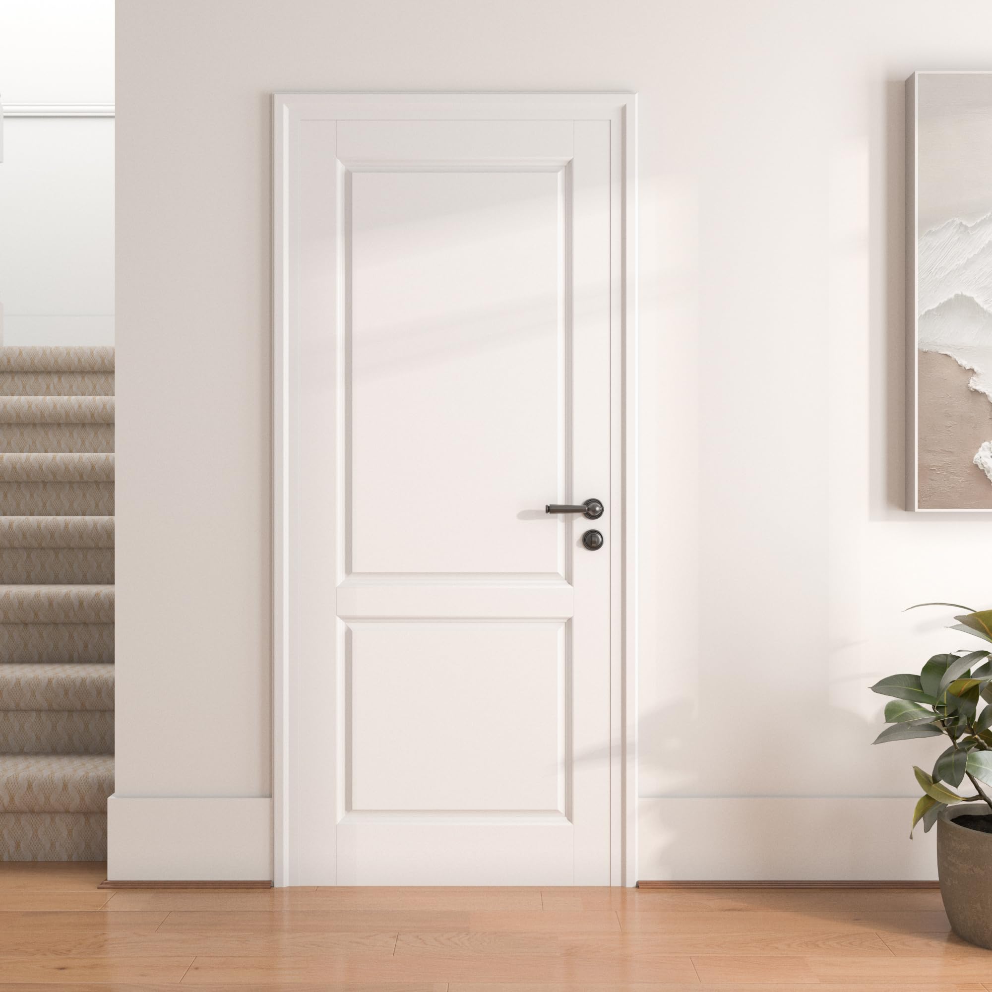 OHTOMO 30' x 80' Solid Core 2-Panel Door Slab