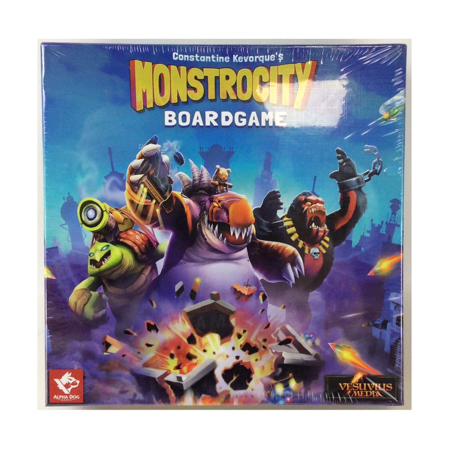 MonstroCity Board Game