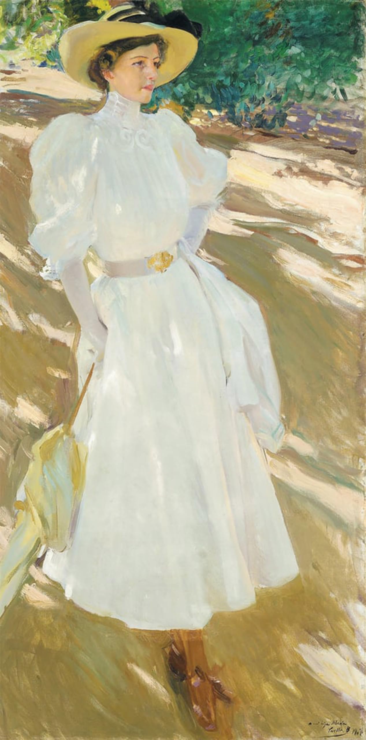 Impression affiche peinture nordique Sorolla 60x90cm décoration