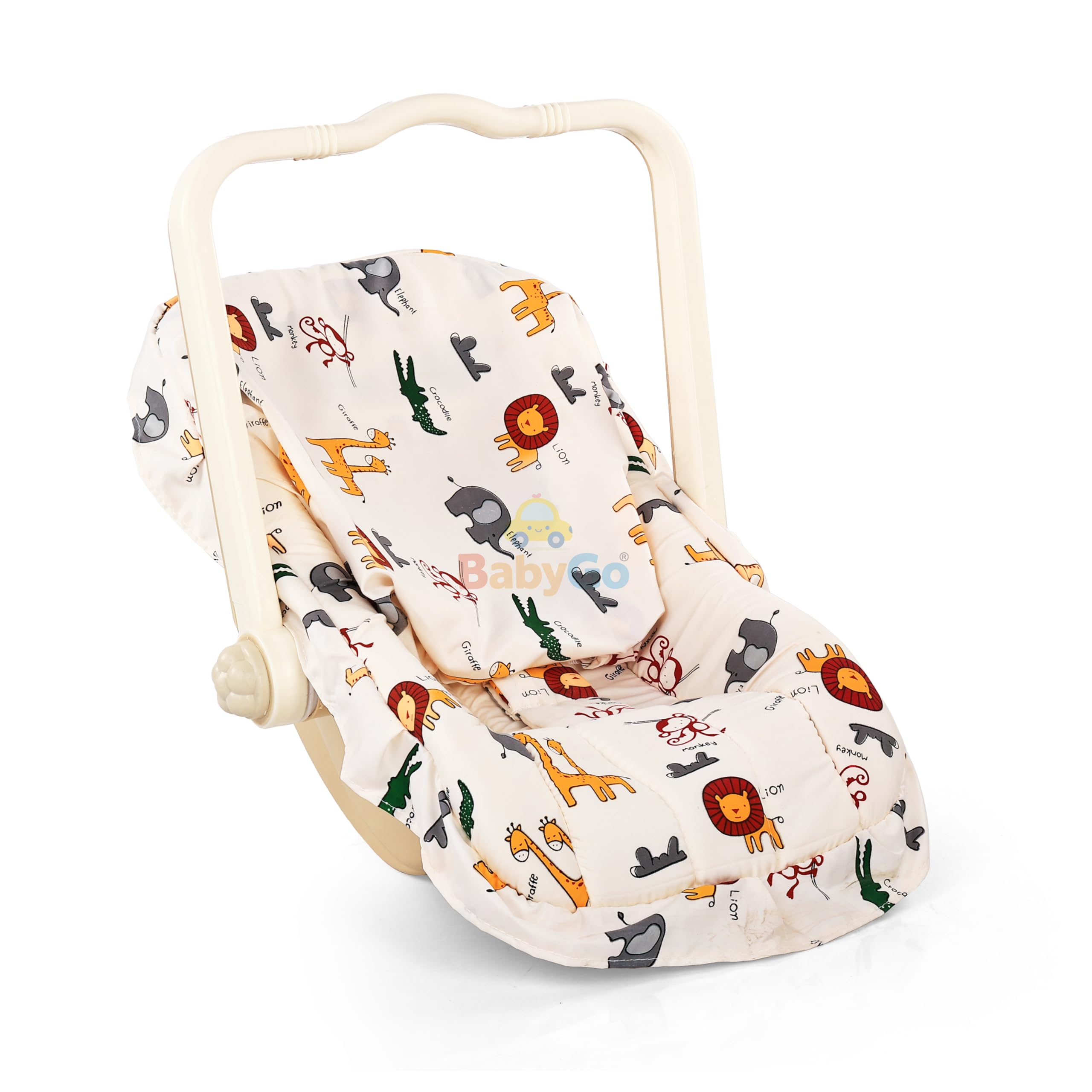 BabyGo 5-in-1 Carry Cot - Beige -7