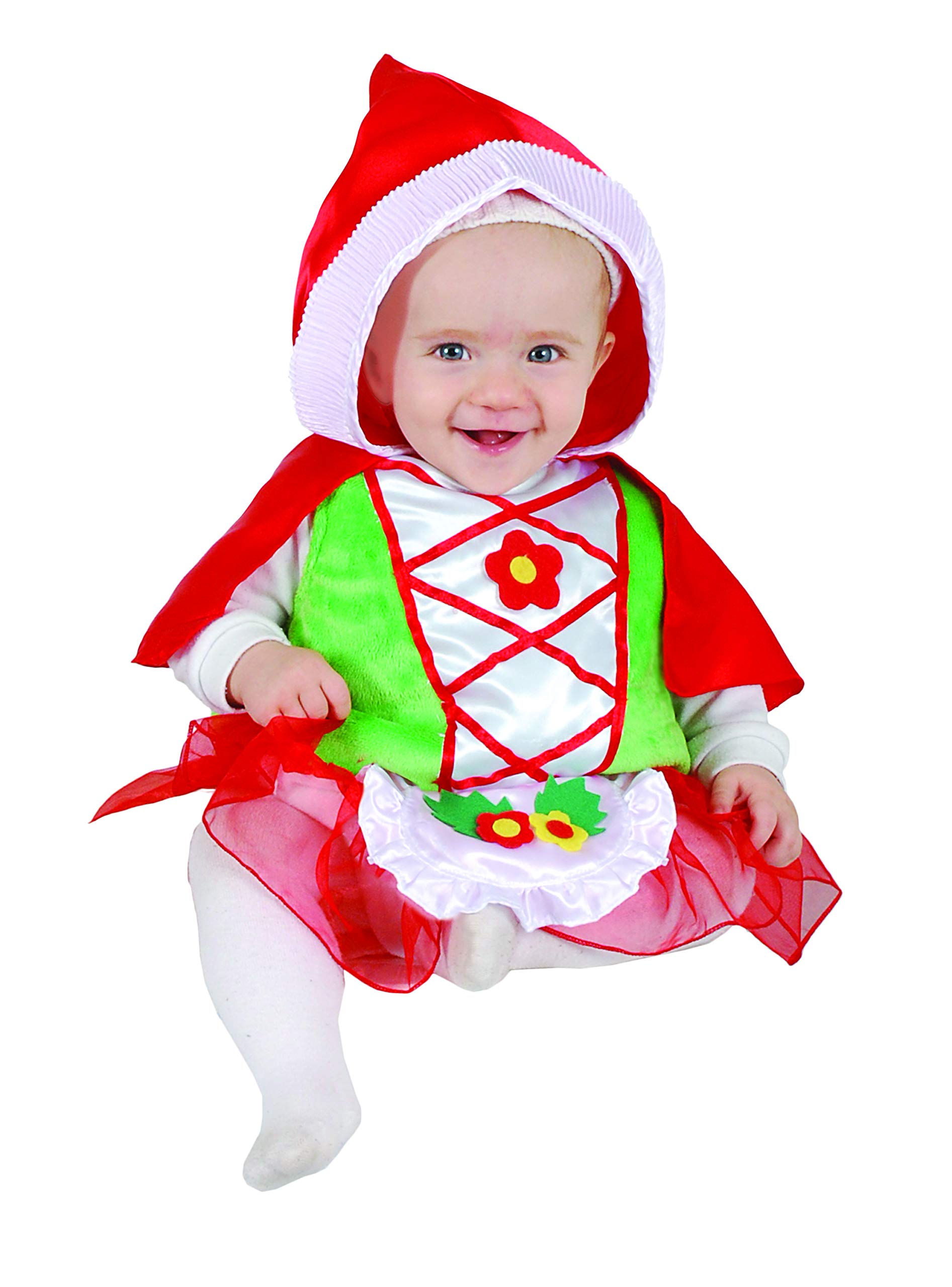 Ciao 61514.0-9 Little Red Riding Hood Bundle Costume Baby (Size 0-9 Months)