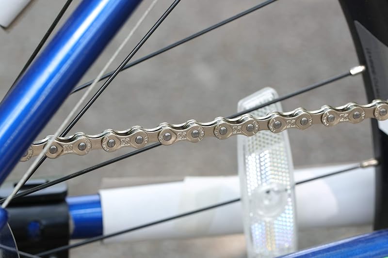 ZONKIE Kerékpárlánc 6/7/8 sebességes 116 láncszemmel Shimano SRAM KMC kompatibilis