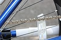Vista 3 de Zonkie - Cadena de bicicleta de 6/7/8 velocidades de 1/2 x 3/32 pulgadas, 116 eslabones