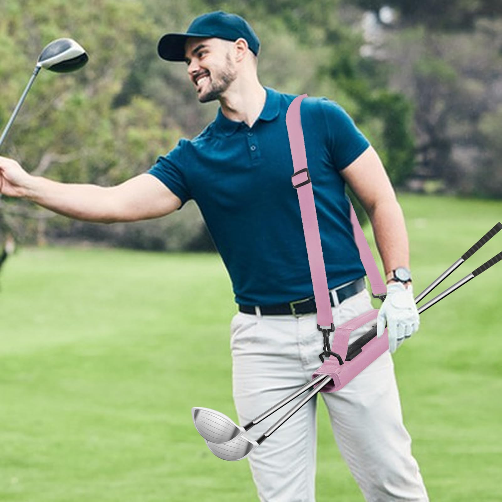 Bolsas De Golf Para Hombres | Bolsa De Transporte Mujer Para Equipos De Golf - Portátil Organizador Con Correa Hombro Ajustable Para Golfistas Hombres Mujeres