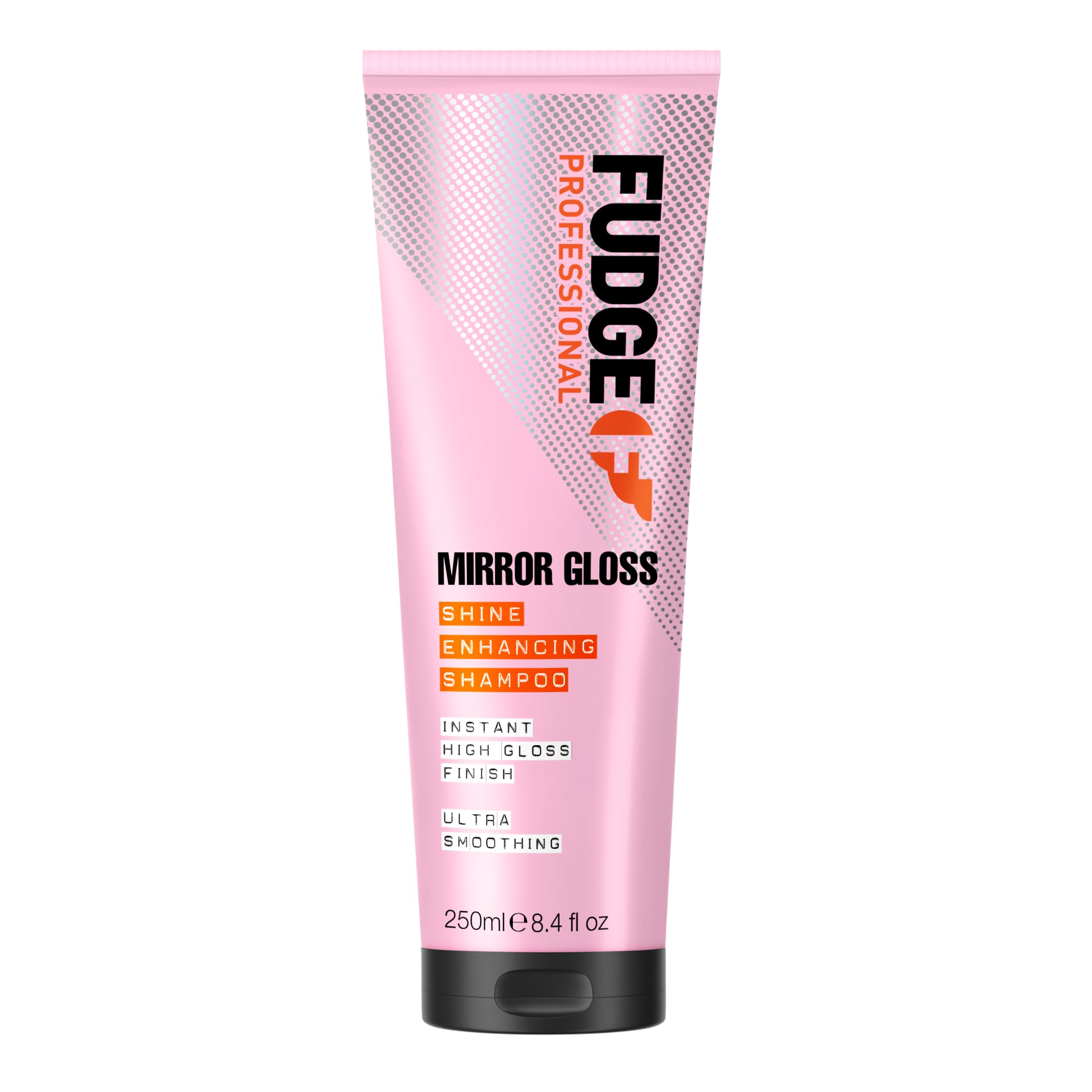 Fudge Professional Mirror Gloss Shine Enhancing Shampoo – Instant High Gloss Finish & Ultra Smoothing for Sleek, Shiny Hair, 250ml