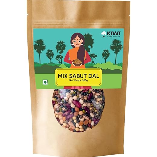 KIWI (Kisan Window) Mix Sabut Dal- 500g