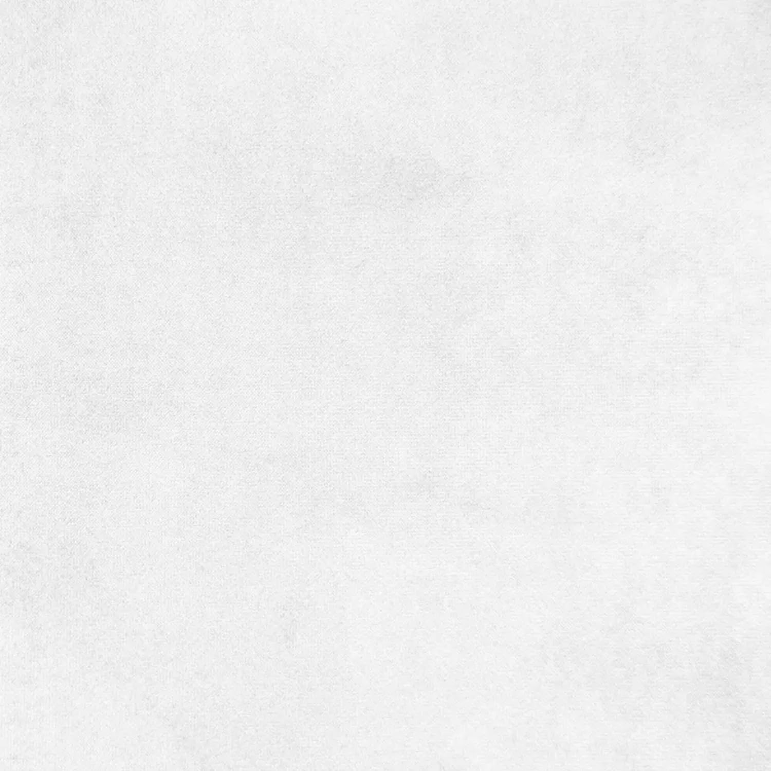 Luxury Plush Velvet Fabric - 60 Inch Wide - Perfect for Upholstery, Chairs, Sofa Coverings, Curtain and Blind Material Durable Velvet Upholstery Fabric, Home Decor (White, 10 Metre)