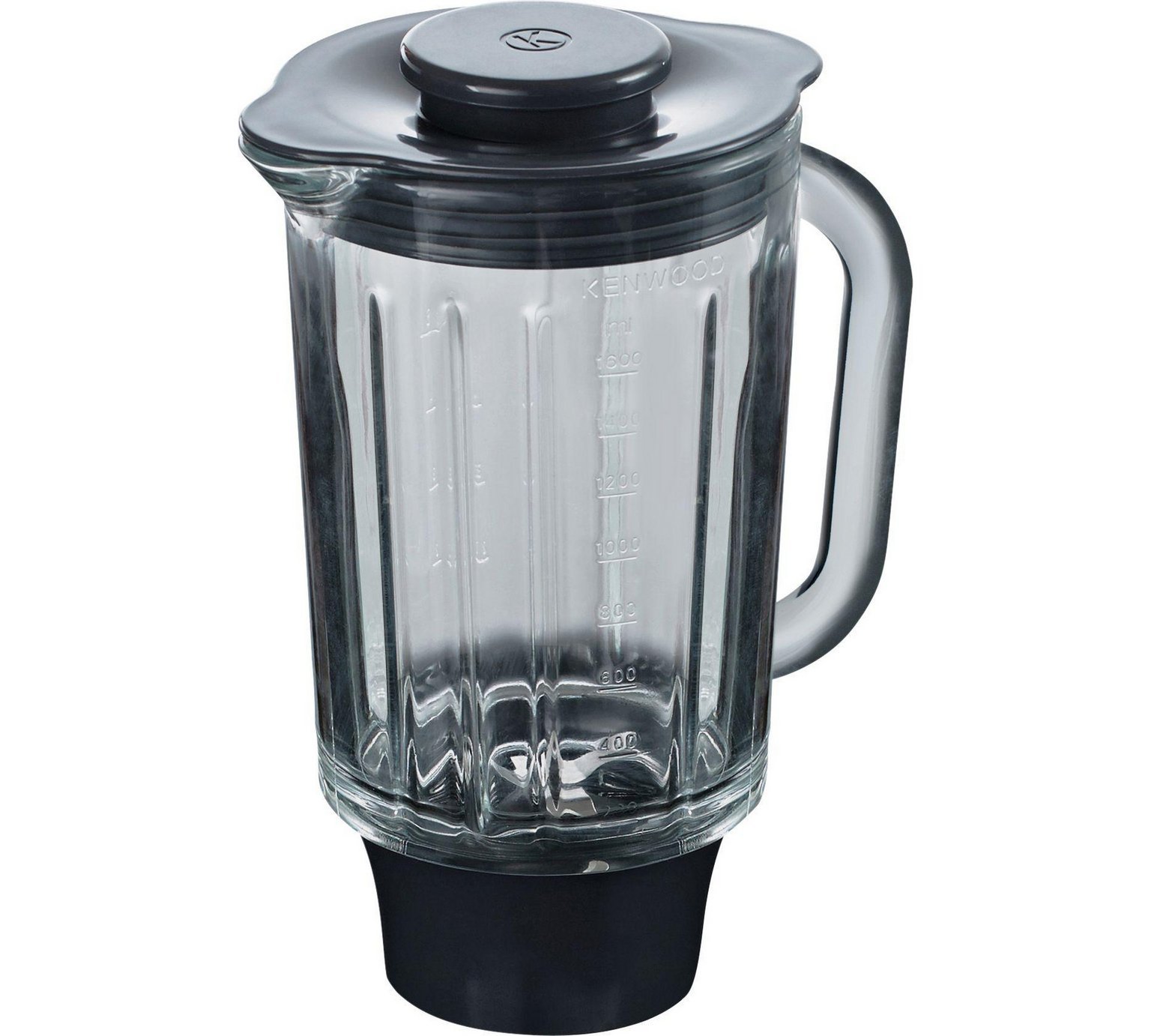 Kenwood AT358 Bol Mixeur Verre Thermo Resistant 1,6 L Base Gris