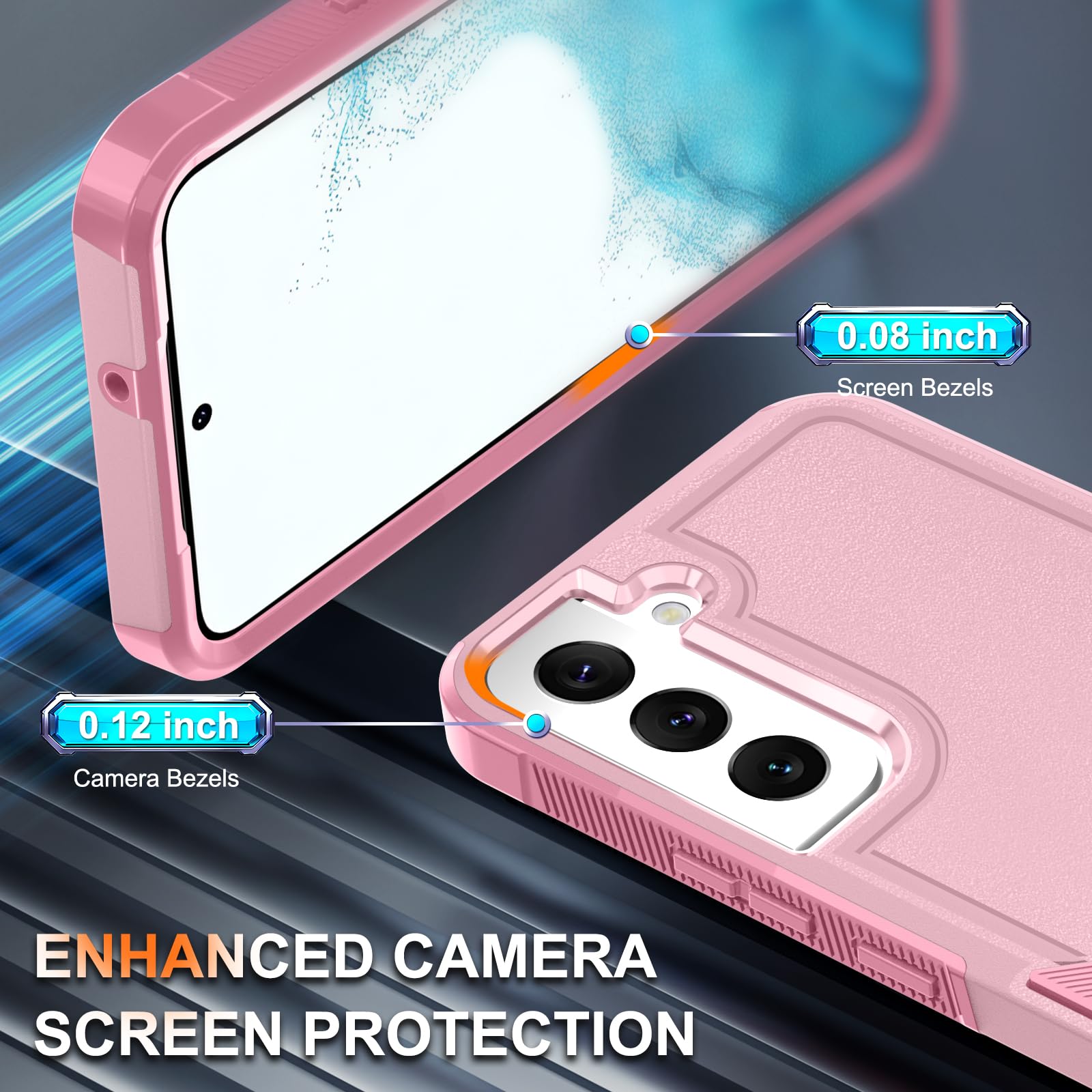 Samsung Galaxy S22 ピンク 本体 ケース付き s-l400.jpg