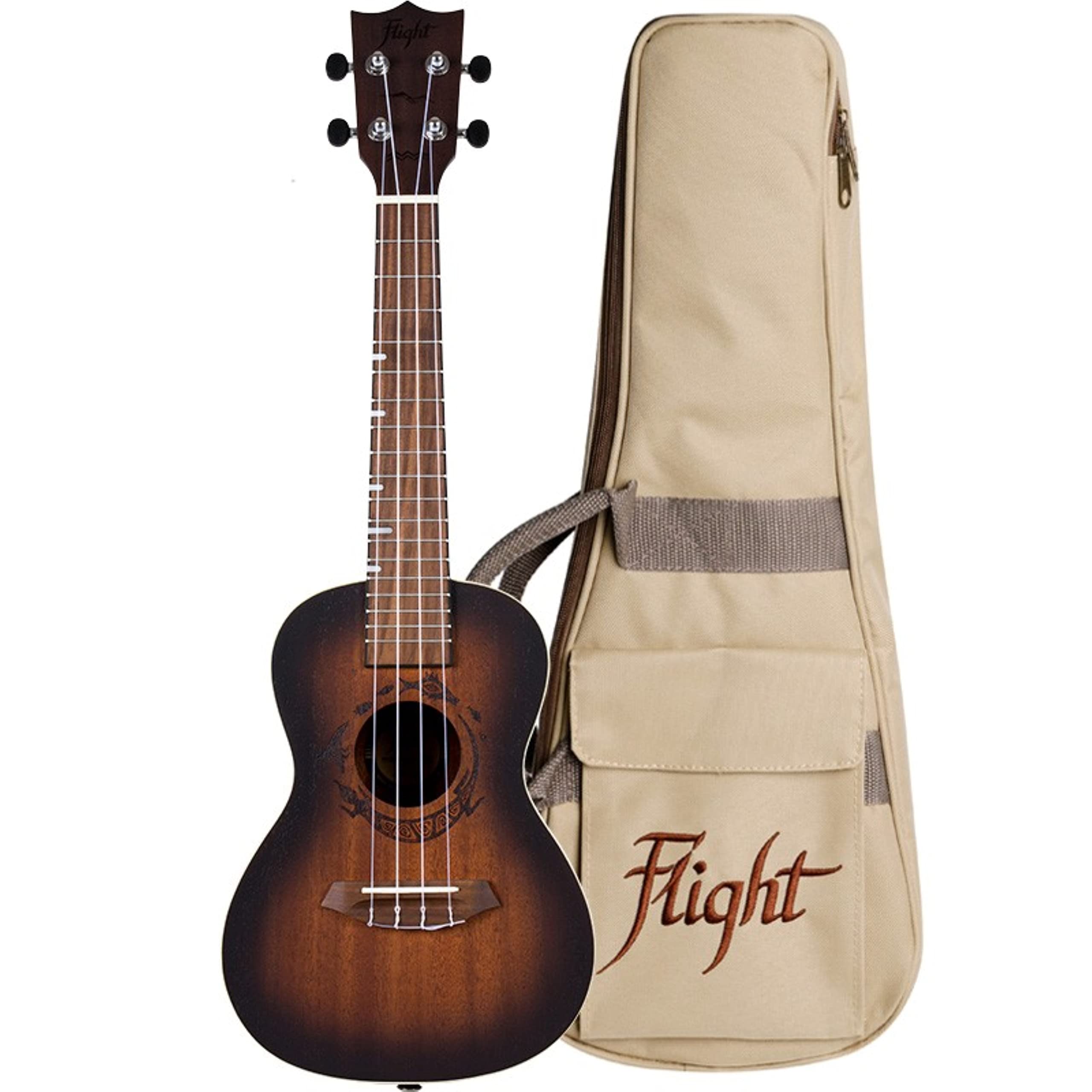 DUC380 ukulele koncertowe - bursztynowe