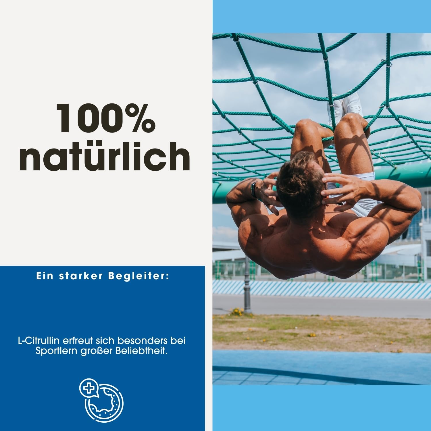 Fair & Pure L-Citrullin 700mg, 210 Kapseln, Nahrungsergänzungsmittel vegan ohne Magnesiumstearat, in Deutschland hergestellt