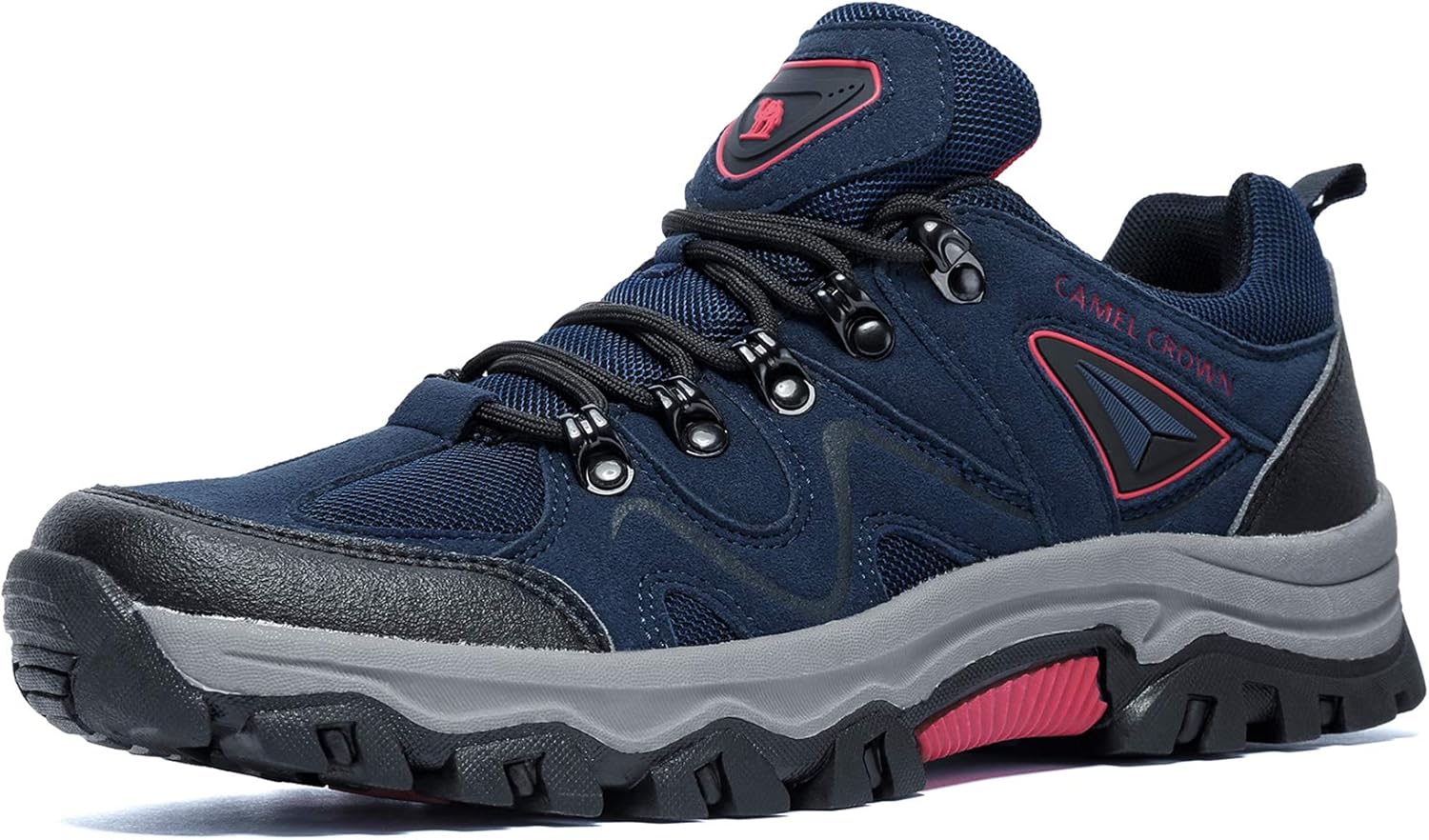 CAMEL CROWN Mens Hiking Shoes Low Top NonSlip Work Sneakers for