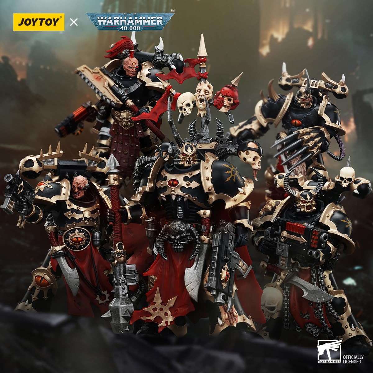 Amazon.co.jp: JOYTOY ウォーハンマー 40k 1/18 アクションフィギュア