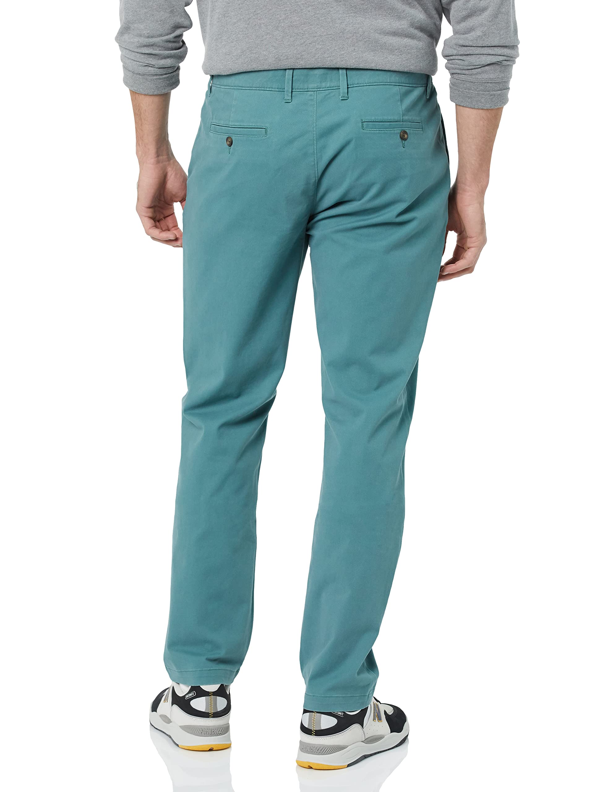 Amazon Essentials Skinny-Fit Casual Stretch Chino Trouser Uomo