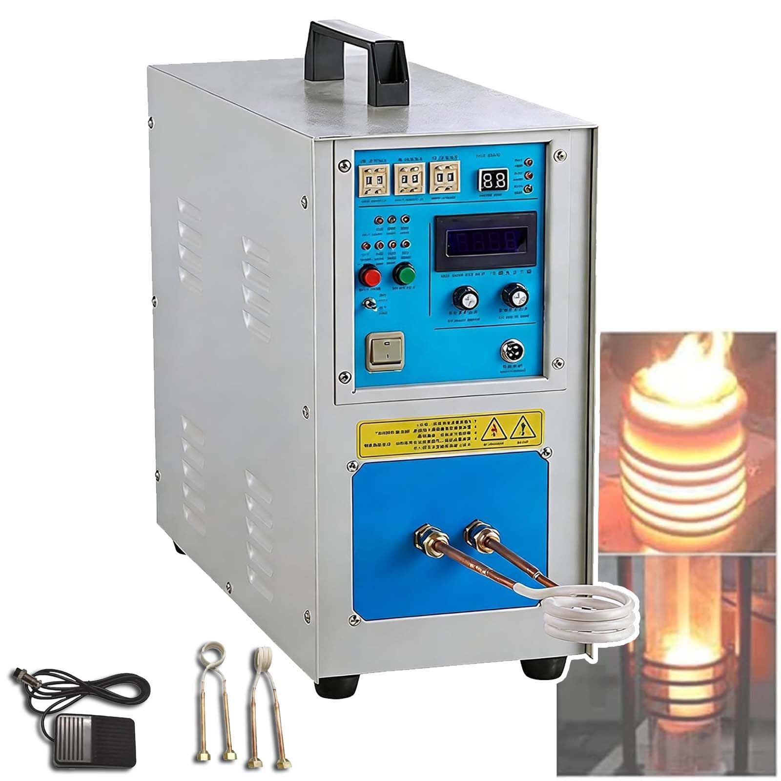 DPLWJPP Induction Forge High Frequency Inductions Brazing Heater Furnace High Frequency Forge Heater Equipment for Welding Quenching Annealing