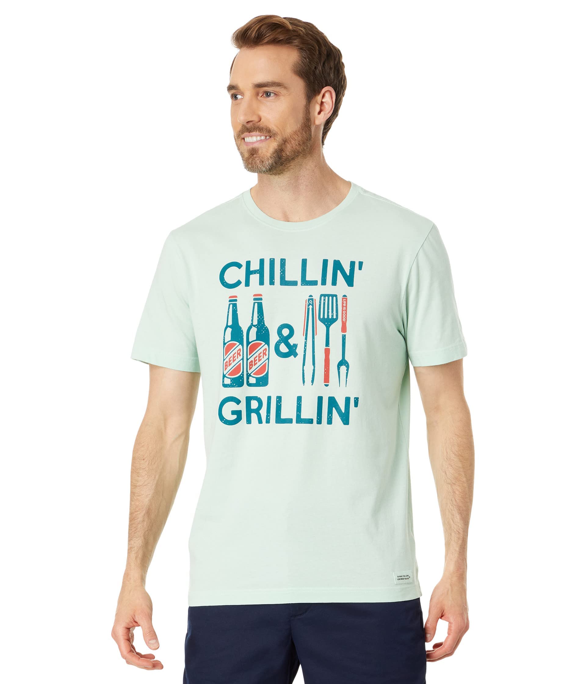 T-shirt BBQ et Bière en coton doux Crusher-Lite