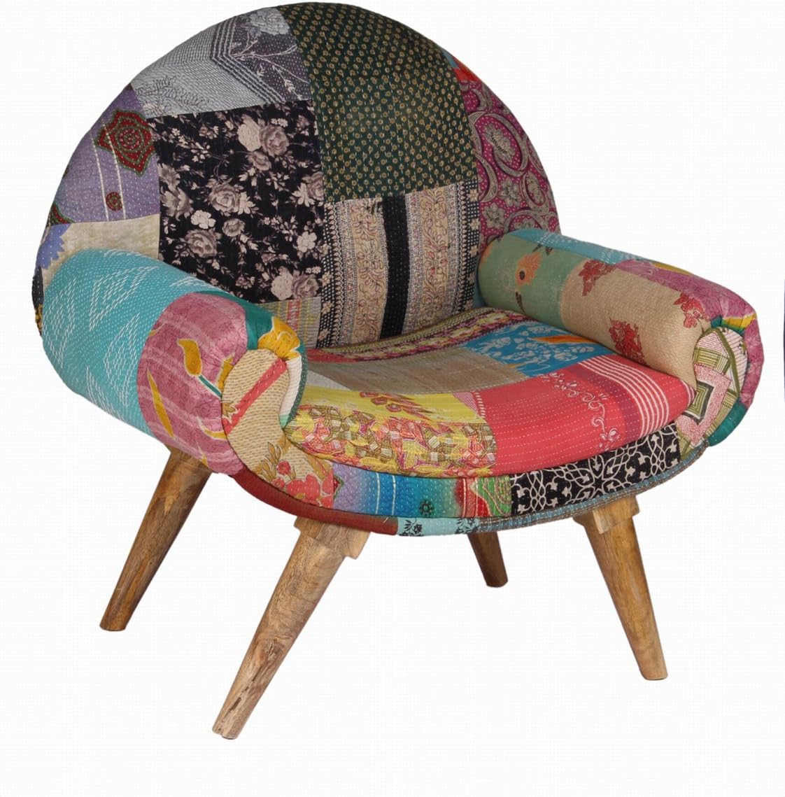 31X22X33 36 LB Bohemian Trail Chair, 31" x 22" x 33", Soft Muted Tone 3
