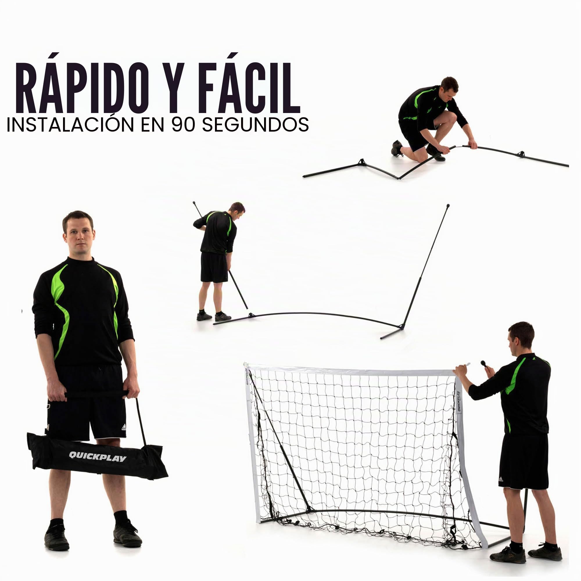 Quick Play Sport Kickster Cage de football portable
