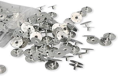 Miniatura 6 de MILIVIXAY Pestañas de mecha para velas, 400 pestañas multiusos de 2 tamaños, 0.787 in, 0.472 in, perfectas para una amplia variedad de mechas, velas