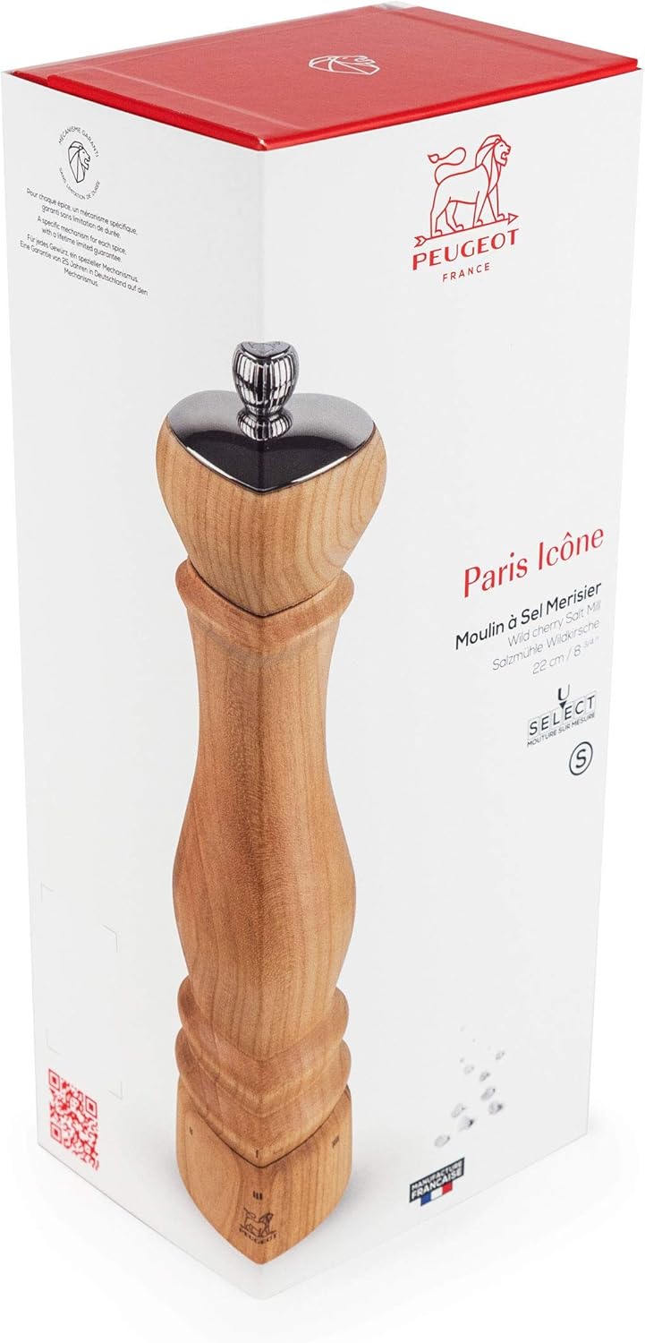 Peugeot Peugot Paris Icone, Wild Cherry 9 inch Salt Mill