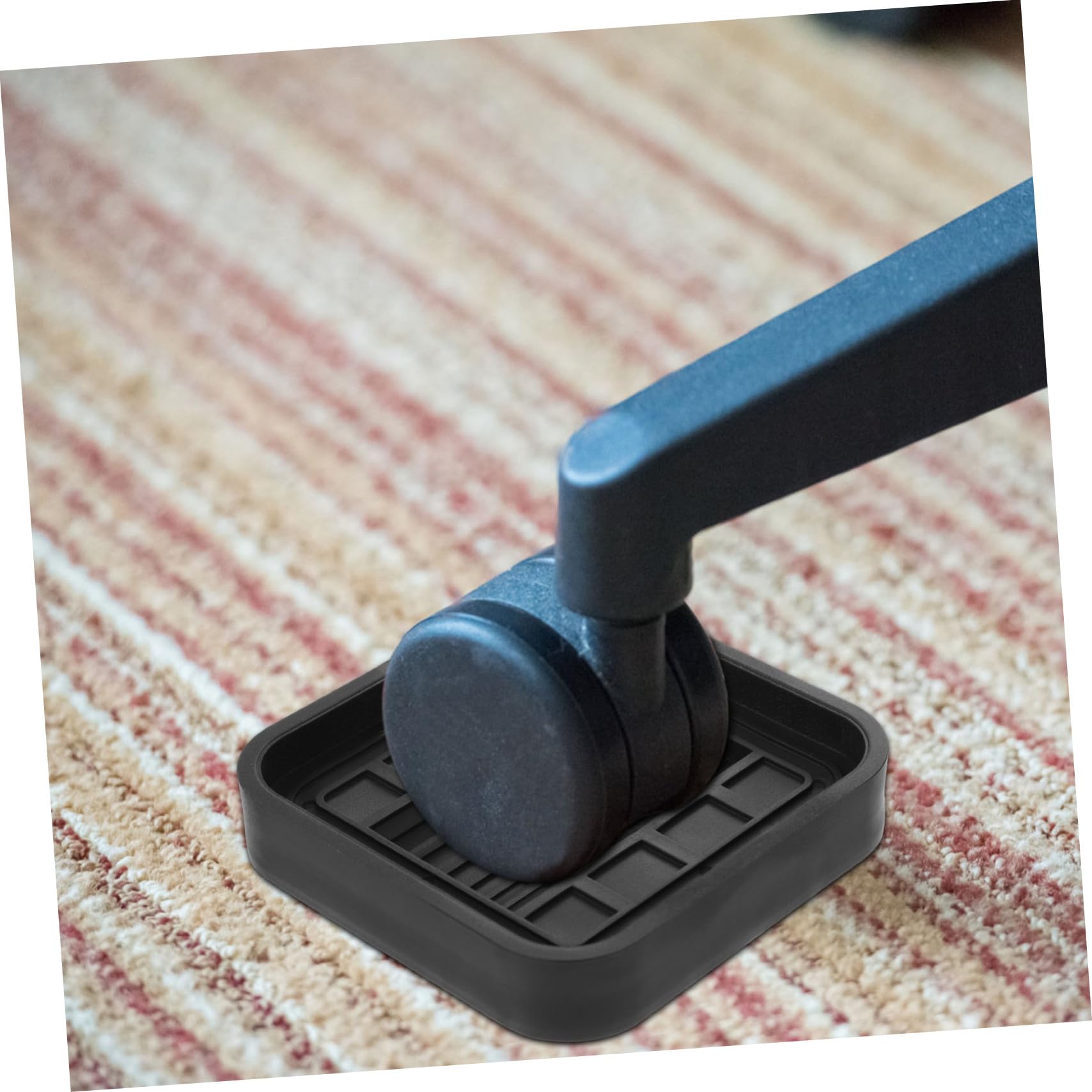 LIFKOME Set 8 Coppe Antiscivolo in Silicone per Ruote Mobili, Fermaruota per Divano Letto Sedia, Protezione Pavimenti in Legno Duro, Facili da Installare e Resistenti