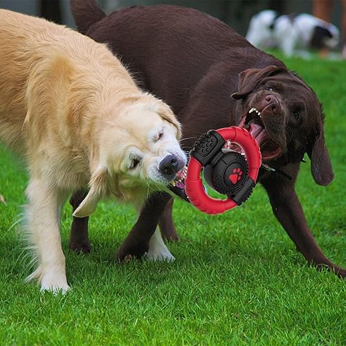 Miniatura 8 de JOYSELEC Squeaky Dog Chew Toys juguetes para perros para masticadores agresivos cepillo de dientes de perro juguete para la limpieza de dientes