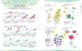 カラー筆ペンで手軽にはじめる 美しくにじむ水彩イラスト | 栗田 正美