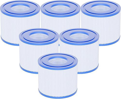 Filtro para bañera de hidromasaje, filtros de spa tipo S1, filtros de repuesto para todas las bombas de piscina Intex PureSpa de 4.2 x 2.8 pulgadas,