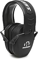 Walker's Razor Slim Passive Earmuffs - 27dB NRR Hearing Protection for Shooting & Hunting, Youth/Women Size, Compact & Foldable