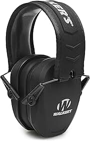 Razor Electronic Muff, Kryptek Camo Protetor de ouvido eletrônico Razor Slim ultra baixo perfil compacto, alcance ajustável, tiro, caça, proteção auditiva Walker'sUnisex Adulto