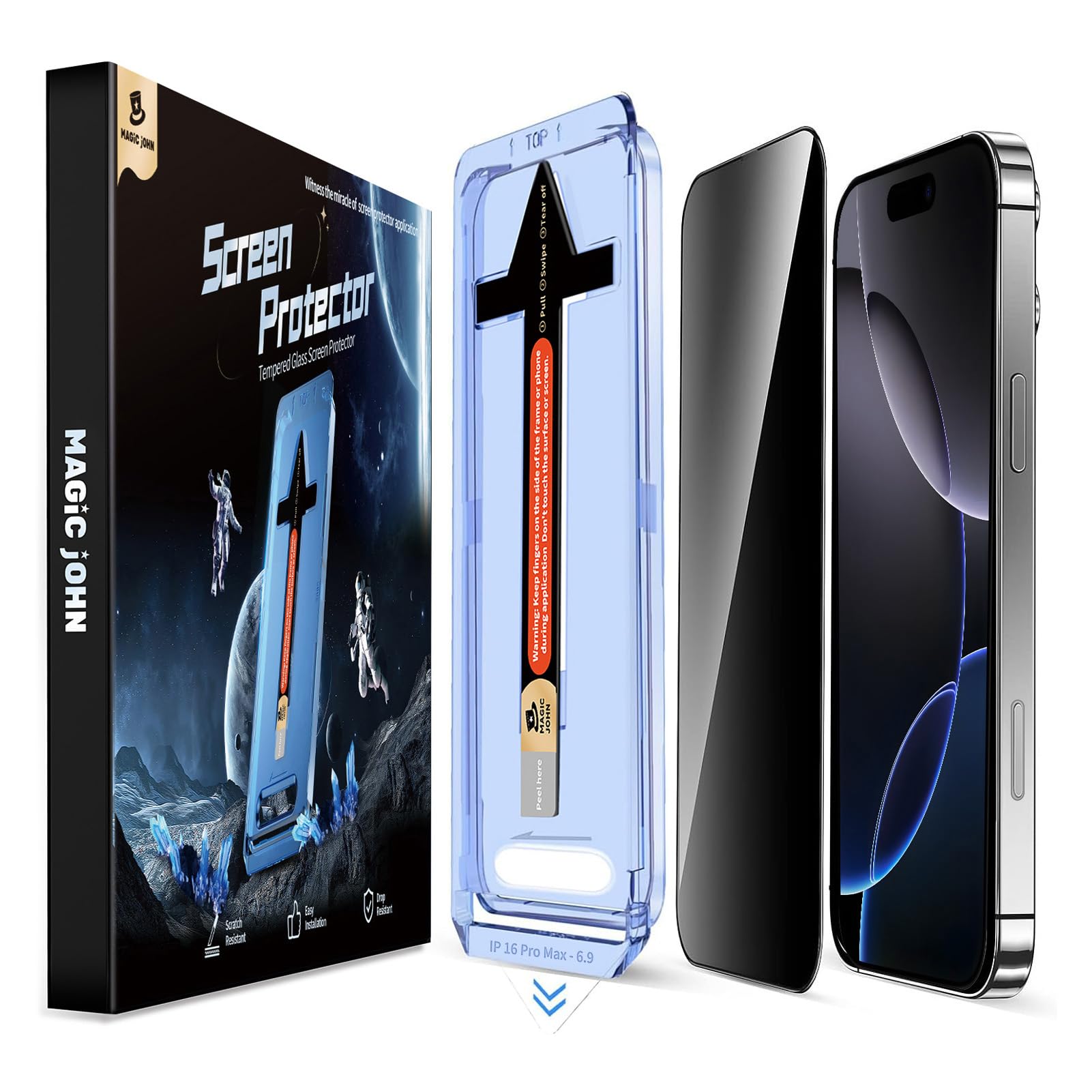 Vetro Privacy Iphone 16 Pro Max - Foto 5