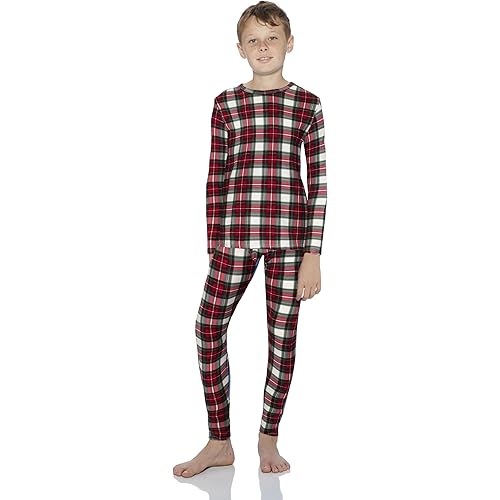 Rocky Thermal Underwear for Boys (Thermal Long Johns Set) Shirt & Pants, Base Layer w/Leggings/Bottoms Ski/Extreme Cold