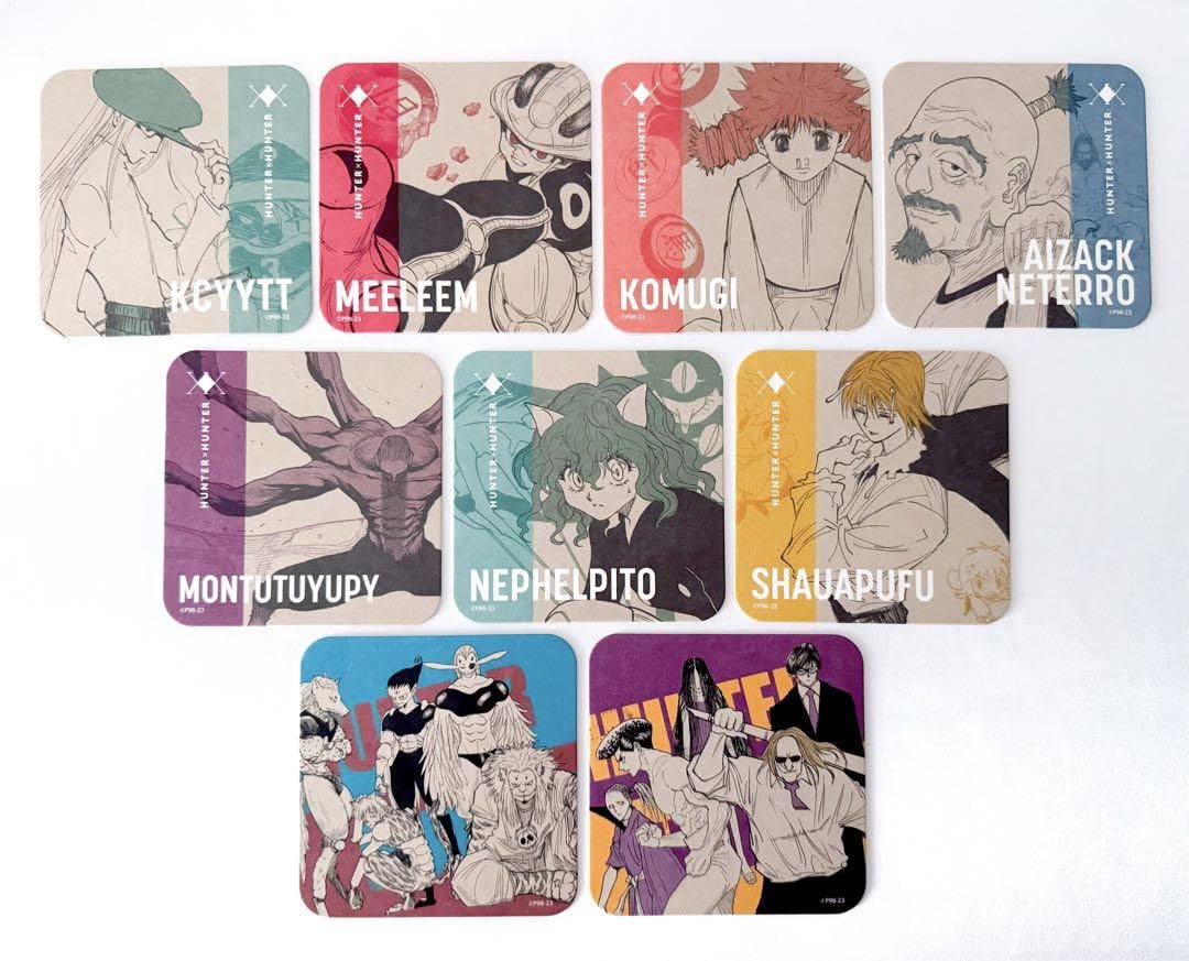 Amazon.co.jp: HUNTER×HUNTER ハンターハンター コースター