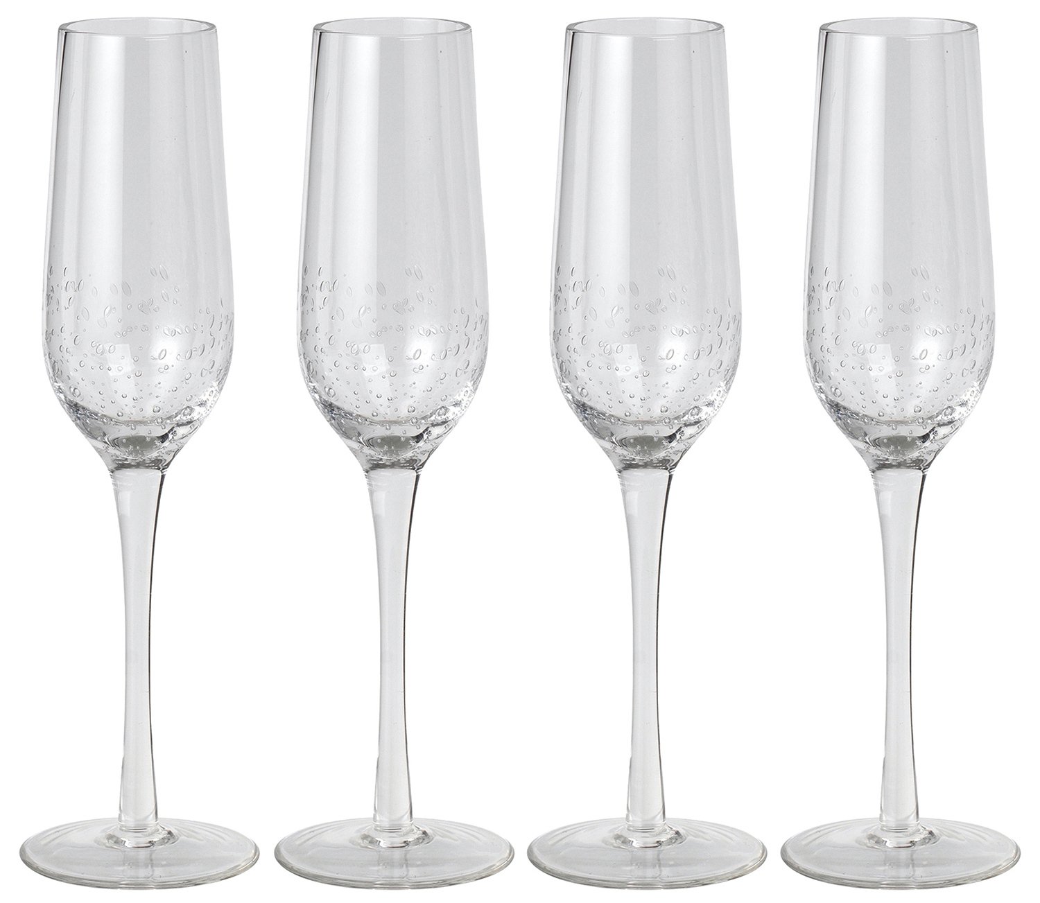 broste Copenhagen 14460607 Champagne Glass, Glass