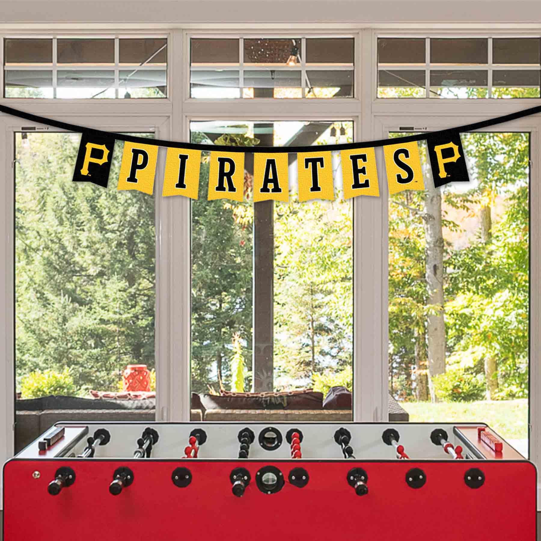 WinCraft Pittsburgh Pirates Banner String Pennant Flags