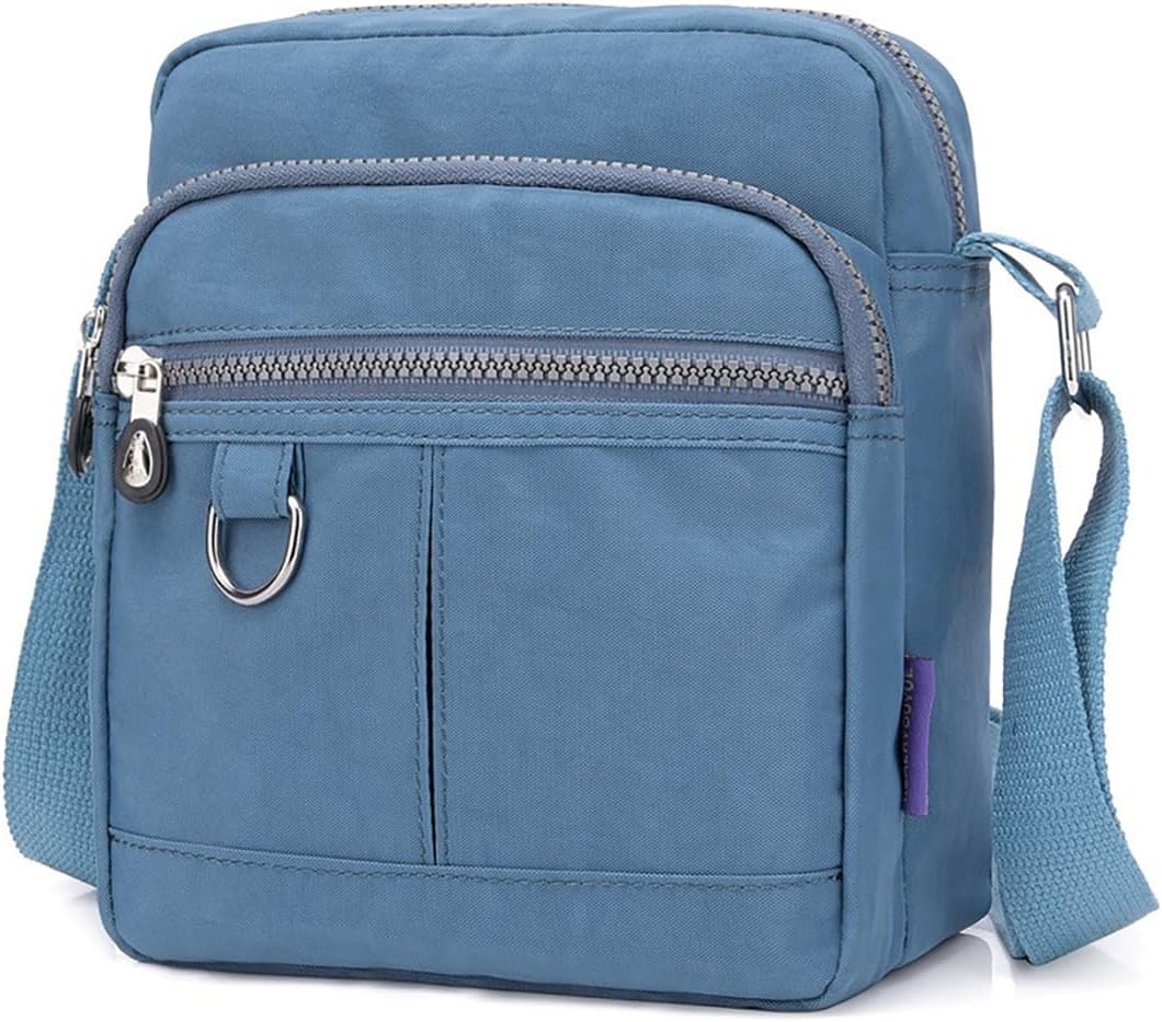 Crossbody Bag Purse For Women Nylon Waterproof Shoulder Handbags Casual Travel Messenger Bag Lightweight Pocketbooks
