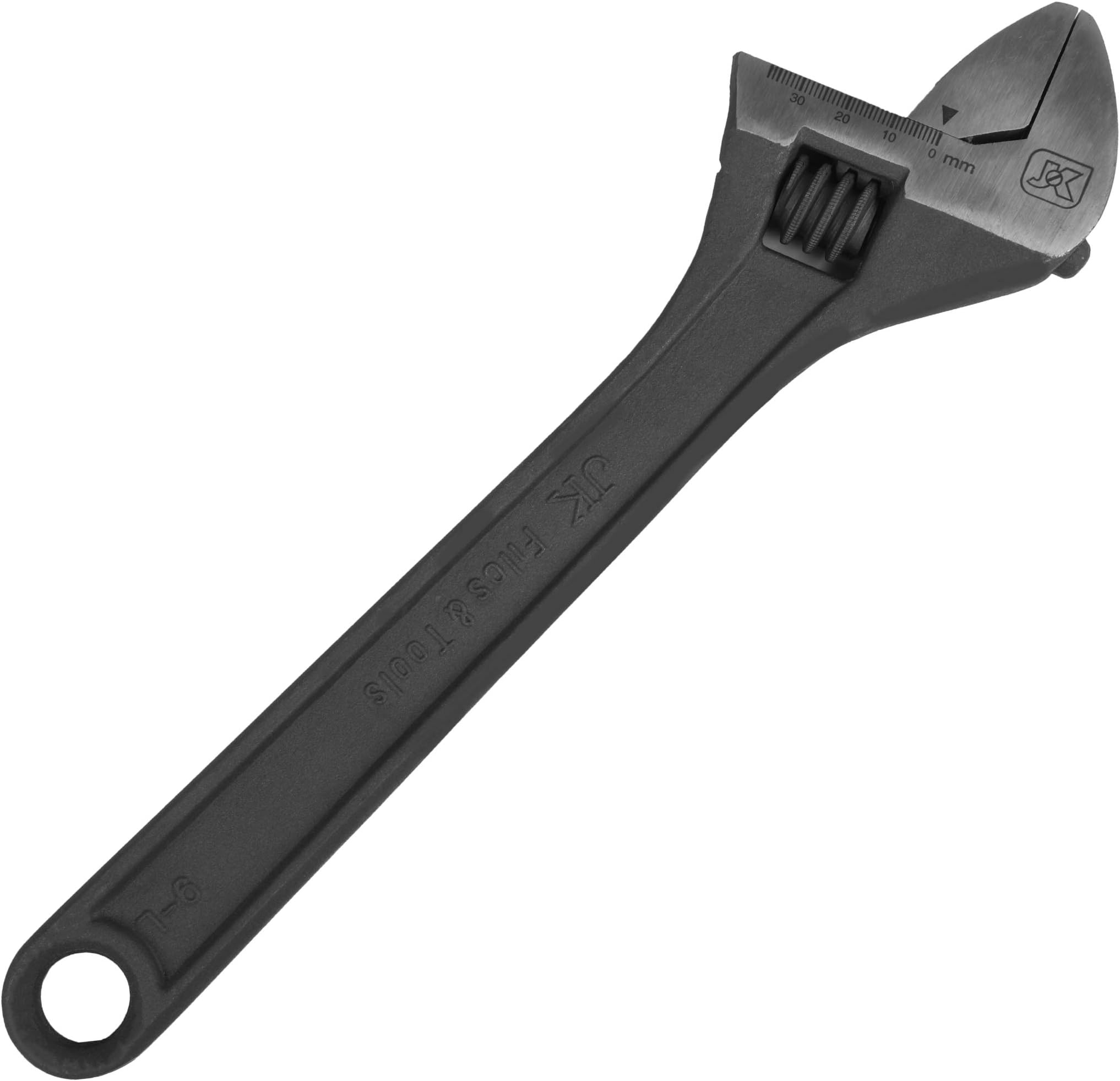 JK Super Drive Adjustable Wrench/Spanner 15 Inch, Phosphated, JKSD SD7800678