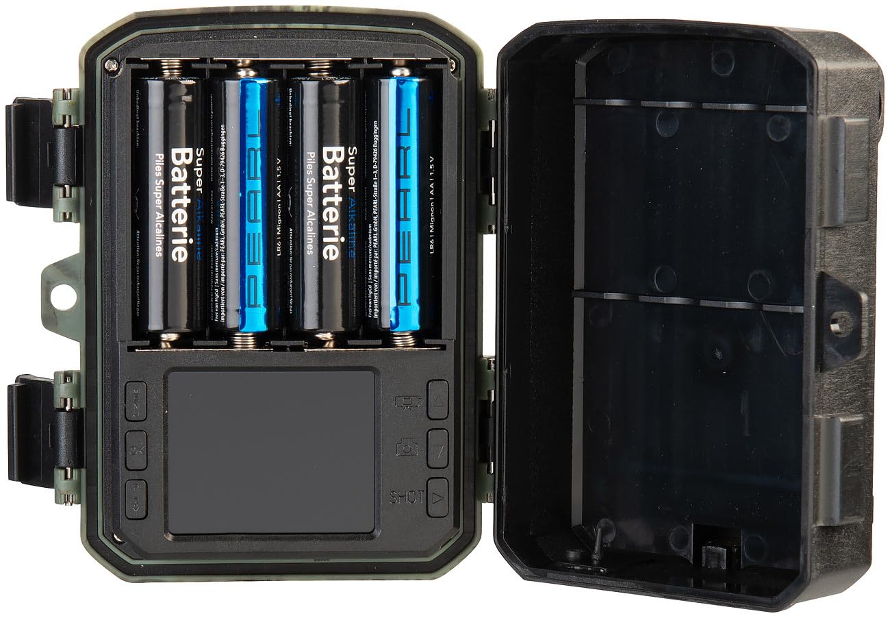 VisorTech Wild-Überwachungskamera: 2er-Set WLAN-Wildkamera mit 50 MP, 4K interpoliert & No-Glow-IRs (4K-WLAN-Wildkamera mit App, Wild-Überwachungskameras, ohne)