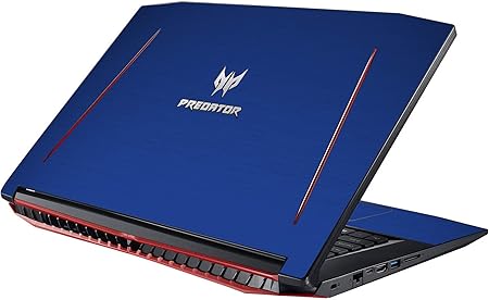Amazon.com: LidStyles - Adhesivo de vinilo compatible con Acer Predator  Helios 300 PH317-51 (MTS azul) : Electrónica