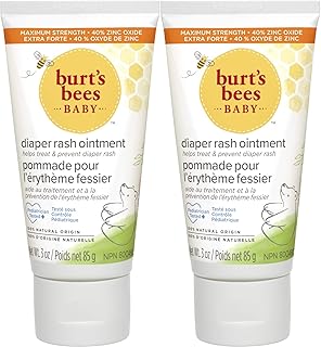 Sponsored Ad - Diaper Rash Ointment, Burt's Bees 100% Natural Baby Skin Care, 3 Ounce (2 Pack)