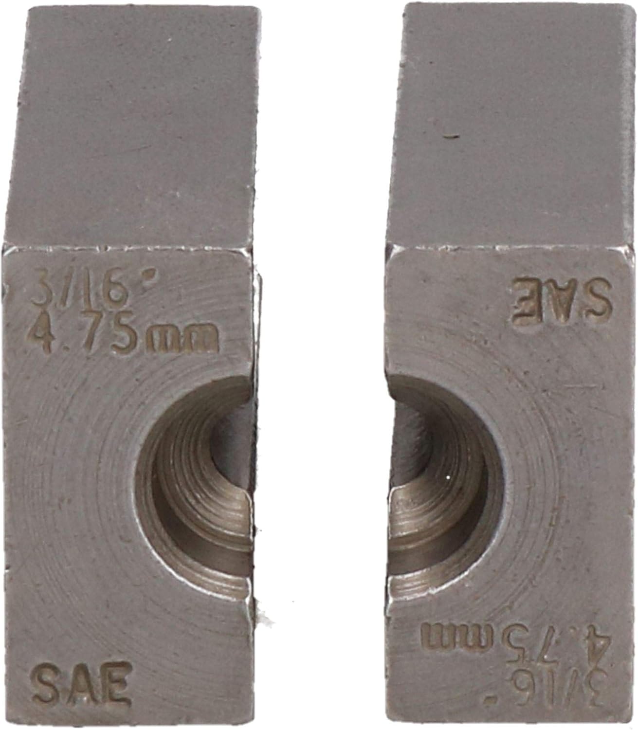 AB Tools 3/16" SAE Brake Pipe Flaring Bench Flare Tool Split Die Clamp Single Double