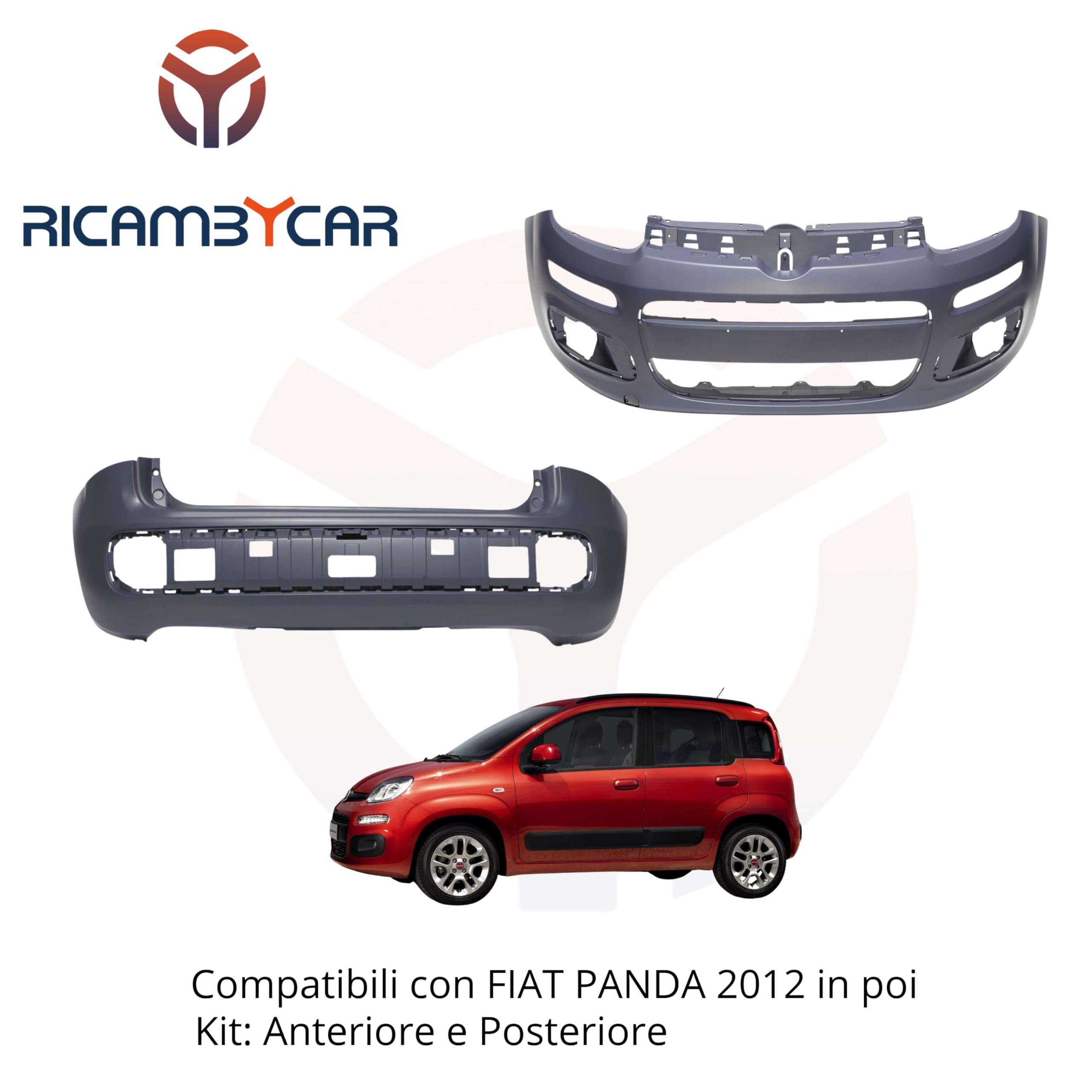 Paraurti Posteriore Fiat Panda | Ricambi Usati - 8