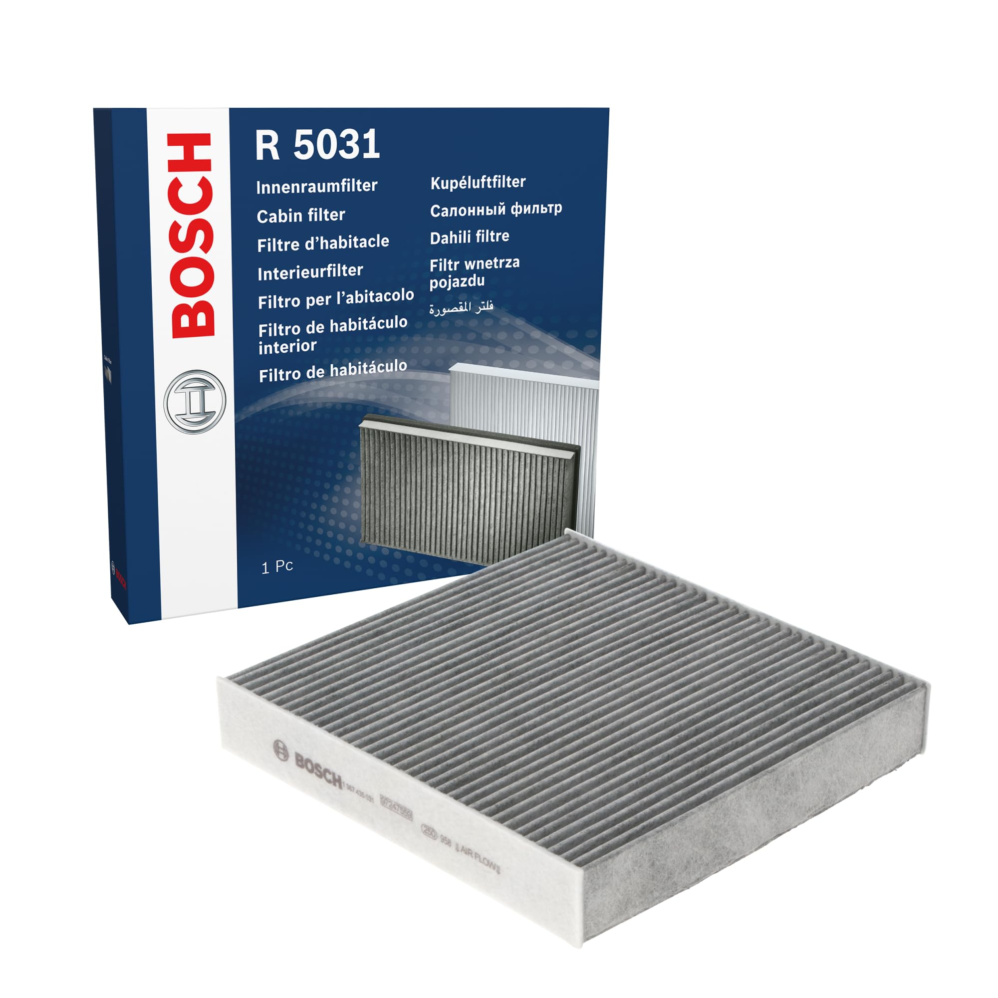 BOSCH Filter, Innenraumluft 1987435031
