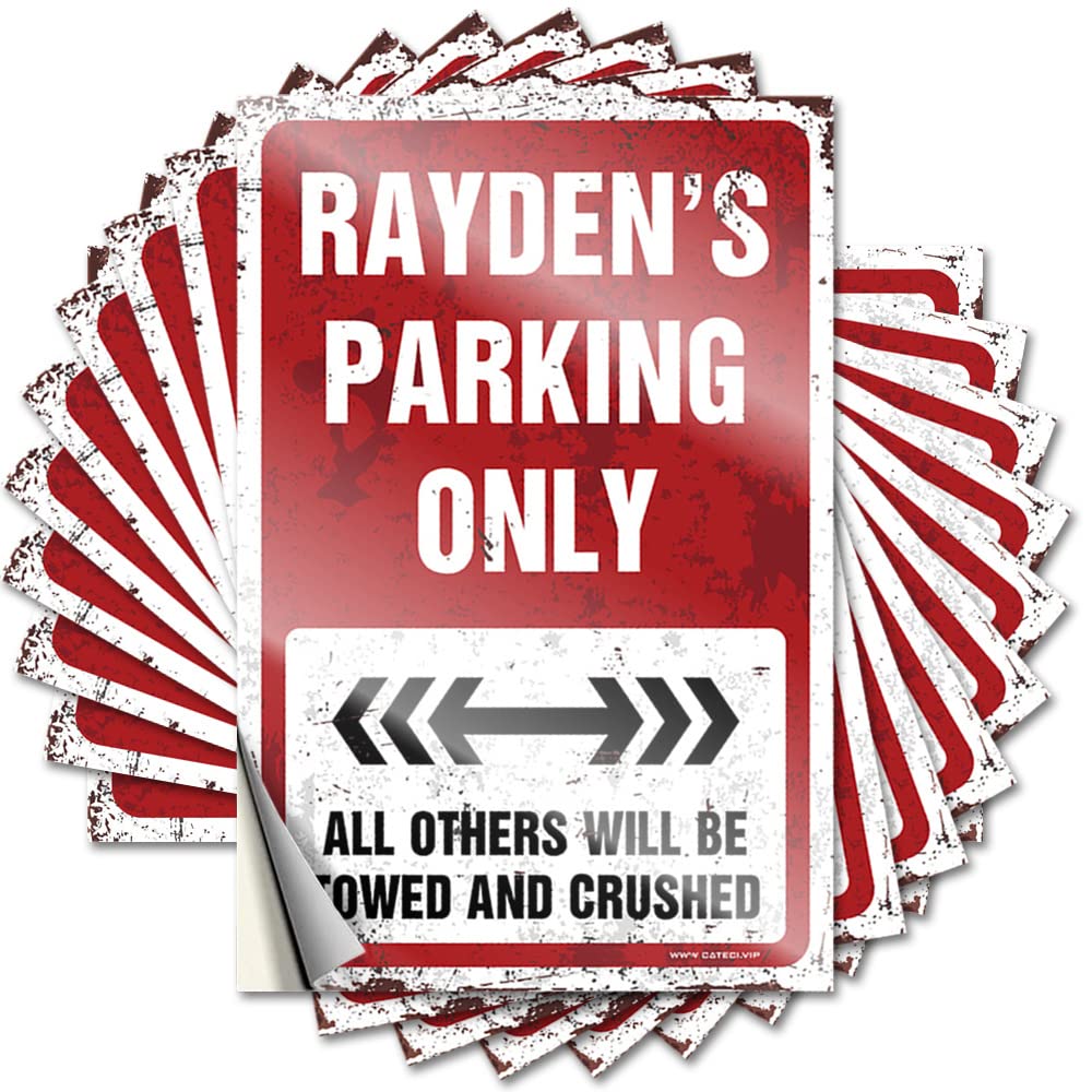 Accent, Stickers Window Rayden's Parking Only | Quick Large(12X18CM)