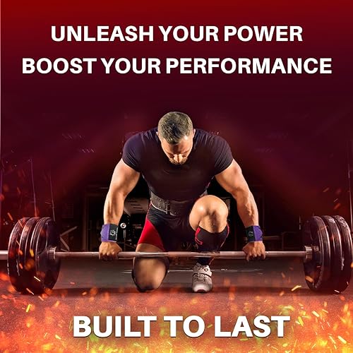 Miniatura 6 de TECEUM Weightlifting 18" & 12" Wrist Wraps with Thumb Loop  Heavy Duty Wrist Workout Braces for Men and Women  Ideal for Powerlifting, Strength