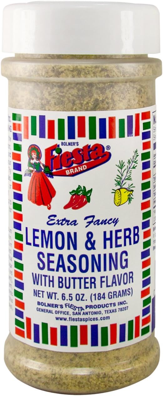 Deizang Bolners Fiesta Lemon & Herb Seasoning w/Butter Flavor 6.5oz