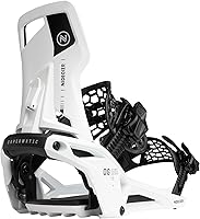 Nidecker Supermatic Snowboard Bindings: Universal Dual-Entry Automatic Binding with Drop-In Tech for Effortless Entry