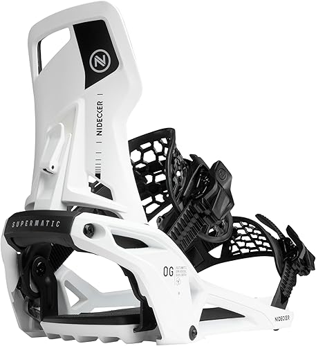Miniatura 37 de Nidecker Supermatic Snowboard First Universal, de doble entrada, encuadernación automática, cómoda y confiable como una encuadernación regular