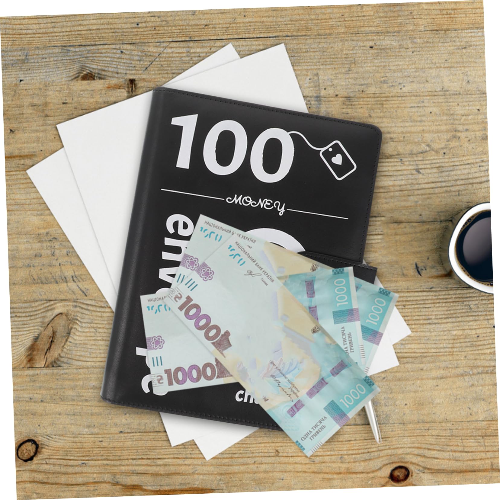 Raccoglitore Per La Sfida Del Risparmio Congiunto Delle Coppie 4 Set Di Buste Pianificatore Di Budget Con Tasche Per Il Libro Del Risparmio